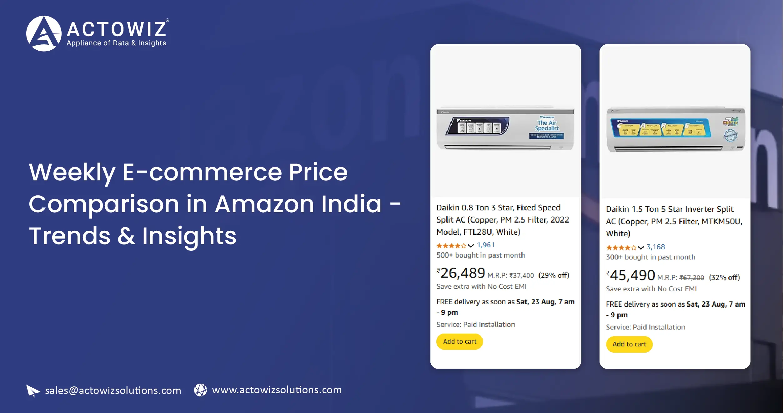 Weekly E-commerce Price Comparison in Amazon India - Trends & Insights-01